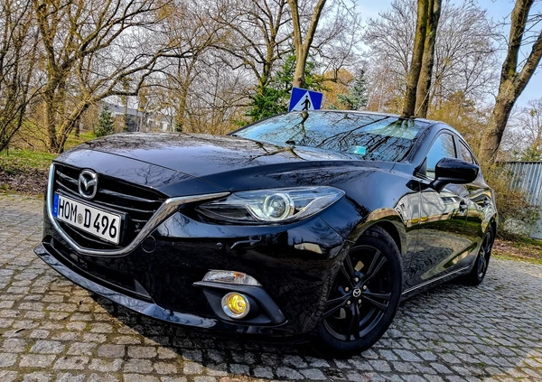 Mazda 3 cena 47700 przebieg: 169000, rok produkcji 2014 z Poznań małe 56